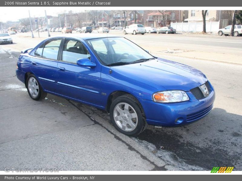 Sapphire Blue Metallic / Charcoal 2006 Nissan Sentra 1.8 S