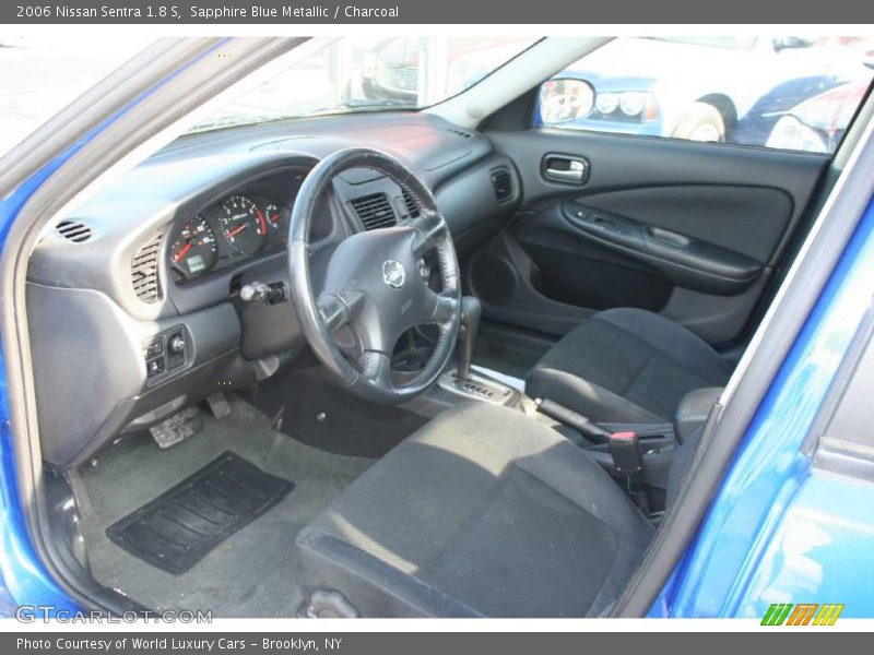 Sapphire Blue Metallic / Charcoal 2006 Nissan Sentra 1.8 S