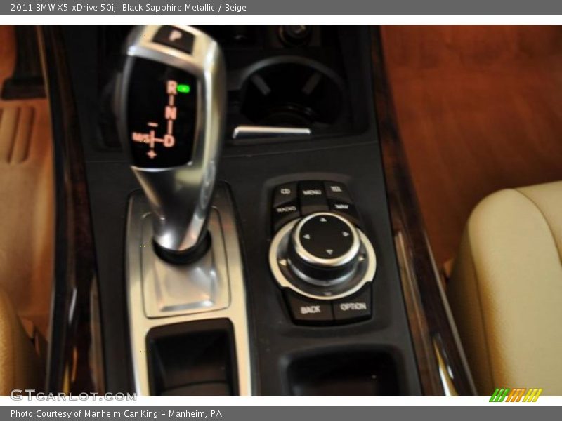 Black Sapphire Metallic / Beige 2011 BMW X5 xDrive 50i