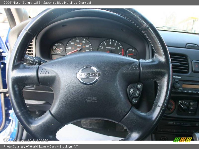 Sapphire Blue Metallic / Charcoal 2006 Nissan Sentra 1.8 S