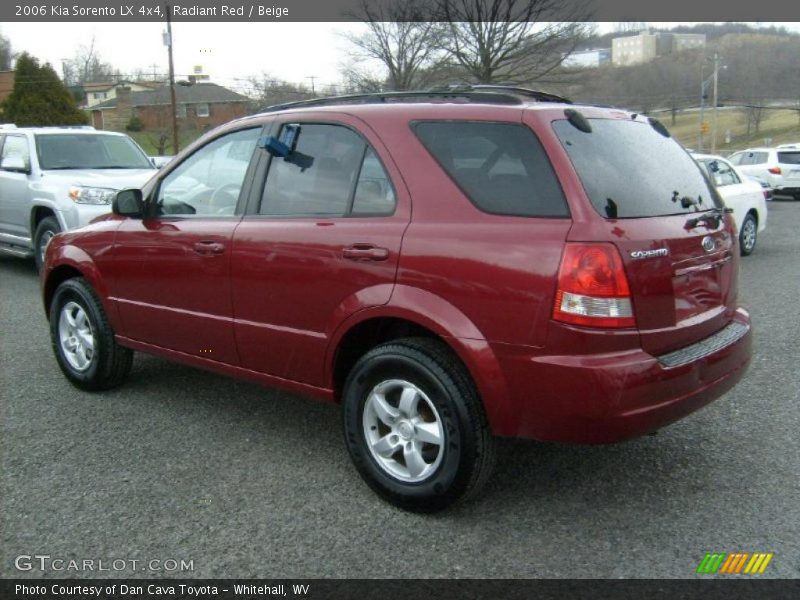 Radiant Red / Beige 2006 Kia Sorento LX 4x4