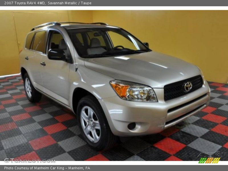 Savannah Metallic / Taupe 2007 Toyota RAV4 4WD