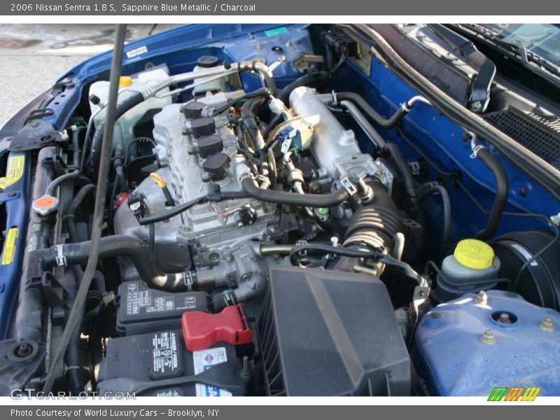 Sapphire Blue Metallic / Charcoal 2006 Nissan Sentra 1.8 S