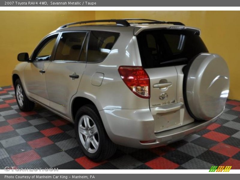 Savannah Metallic / Taupe 2007 Toyota RAV4 4WD