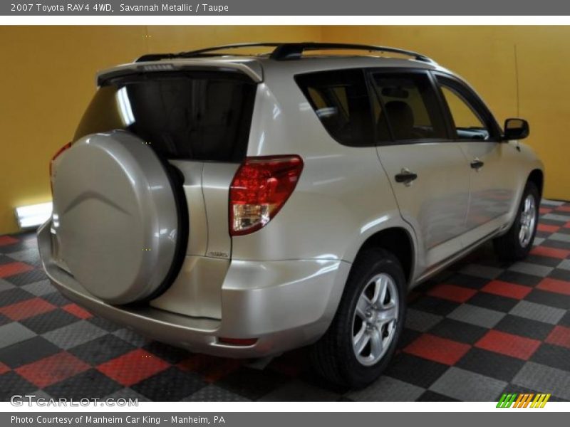 Savannah Metallic / Taupe 2007 Toyota RAV4 4WD