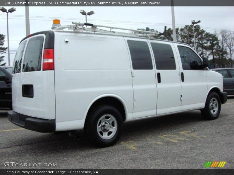 Summit White / Medium Dark Pewter 2006 Chevrolet Express 1500 Commercial Utility Van