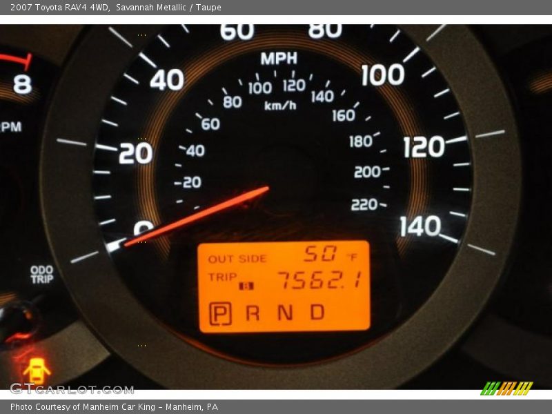 Savannah Metallic / Taupe 2007 Toyota RAV4 4WD