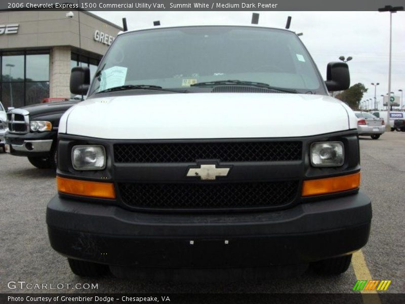 Summit White / Medium Dark Pewter 2006 Chevrolet Express 1500 Commercial Utility Van
