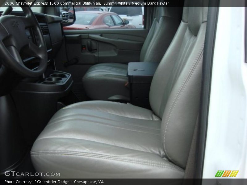 Summit White / Medium Dark Pewter 2006 Chevrolet Express 1500 Commercial Utility Van