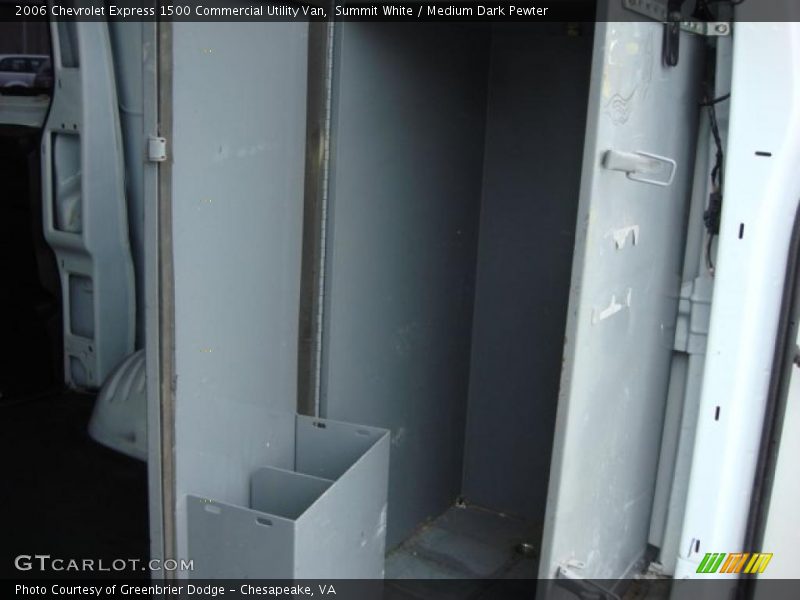 Summit White / Medium Dark Pewter 2006 Chevrolet Express 1500 Commercial Utility Van