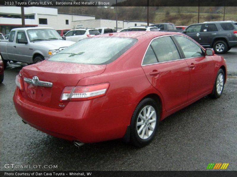 Barcelona Red Metallic / Bisque 2010 Toyota Camry XLE V6
