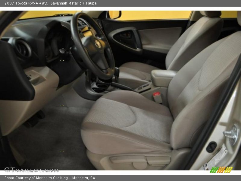Savannah Metallic / Taupe 2007 Toyota RAV4 4WD