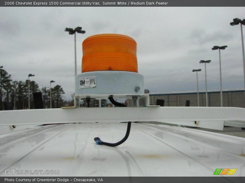 Summit White / Medium Dark Pewter 2006 Chevrolet Express 1500 Commercial Utility Van