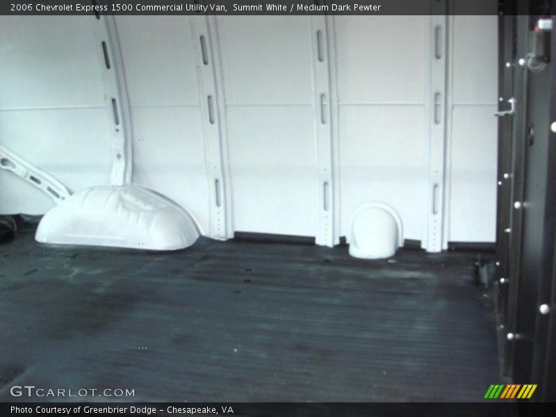 Summit White / Medium Dark Pewter 2006 Chevrolet Express 1500 Commercial Utility Van