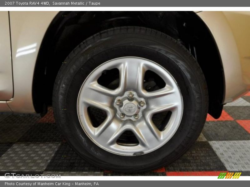 Savannah Metallic / Taupe 2007 Toyota RAV4 4WD