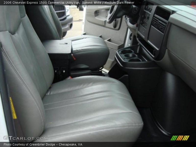 Summit White / Medium Dark Pewter 2006 Chevrolet Express 1500 Commercial Utility Van