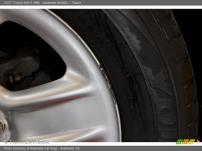 Savannah Metallic / Taupe 2007 Toyota RAV4 4WD