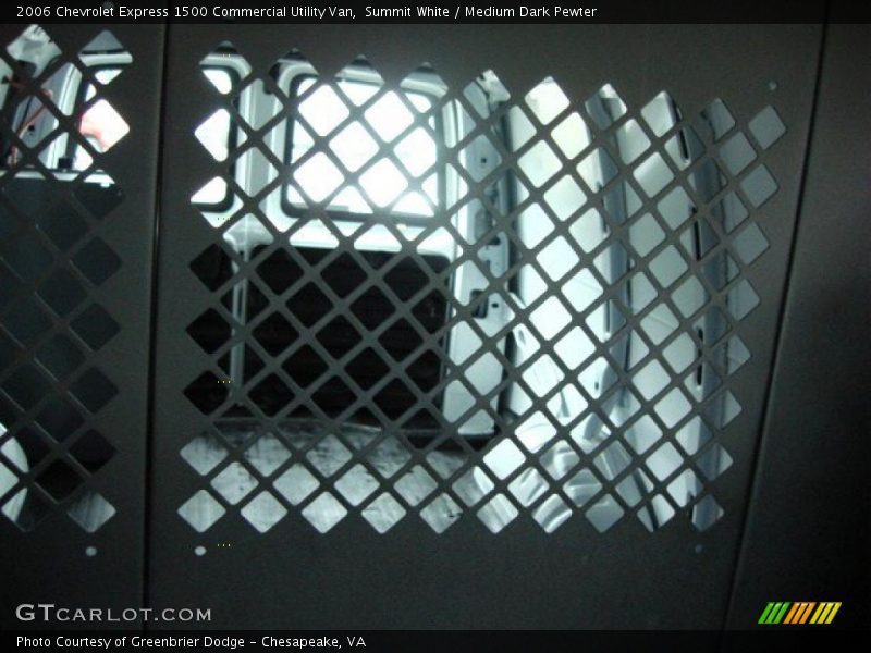 Summit White / Medium Dark Pewter 2006 Chevrolet Express 1500 Commercial Utility Van