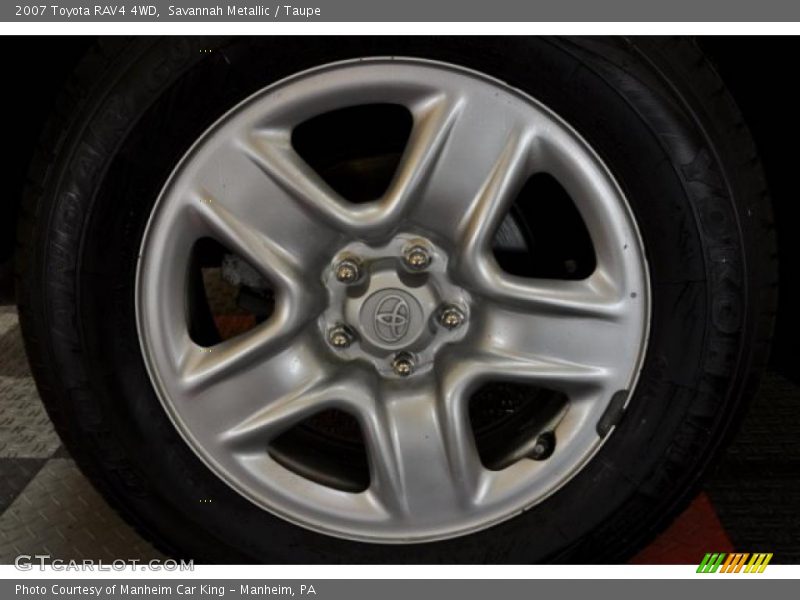 Savannah Metallic / Taupe 2007 Toyota RAV4 4WD