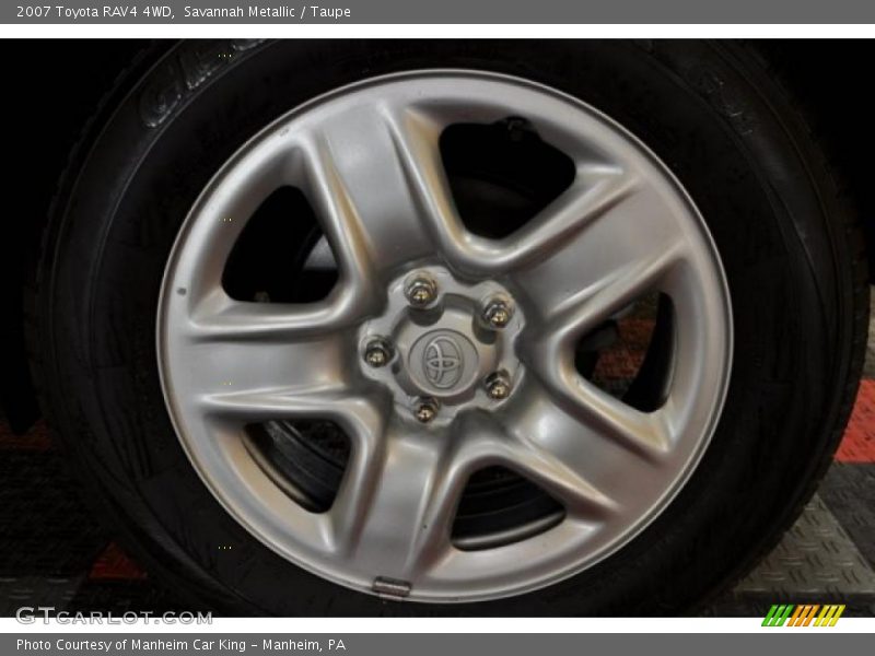 Savannah Metallic / Taupe 2007 Toyota RAV4 4WD