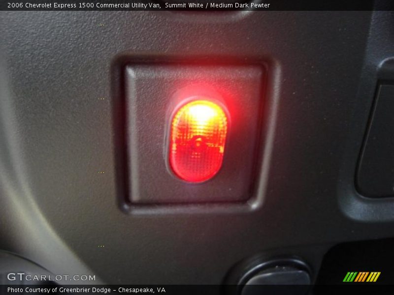 Summit White / Medium Dark Pewter 2006 Chevrolet Express 1500 Commercial Utility Van