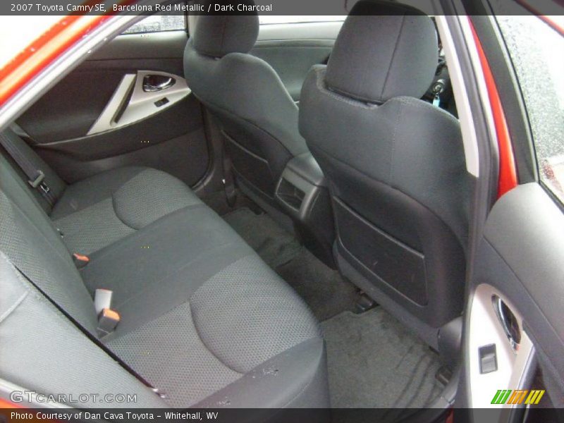 Barcelona Red Metallic / Dark Charcoal 2007 Toyota Camry SE
