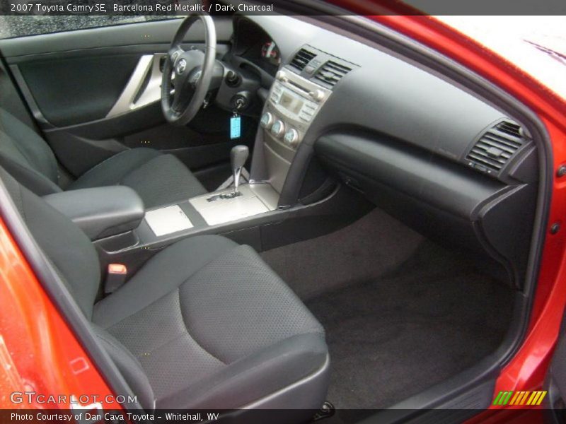 Barcelona Red Metallic / Dark Charcoal 2007 Toyota Camry SE