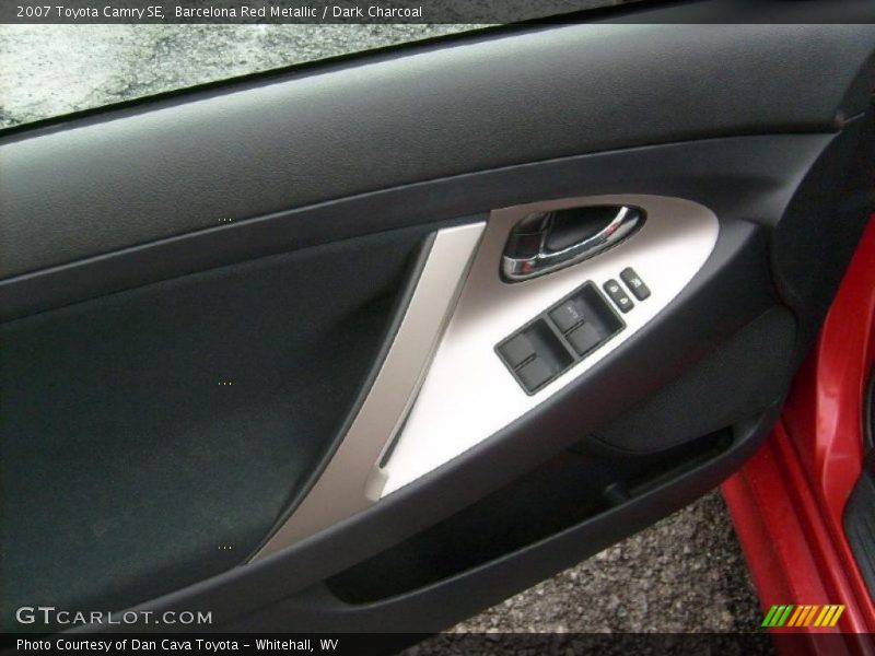 Barcelona Red Metallic / Dark Charcoal 2007 Toyota Camry SE
