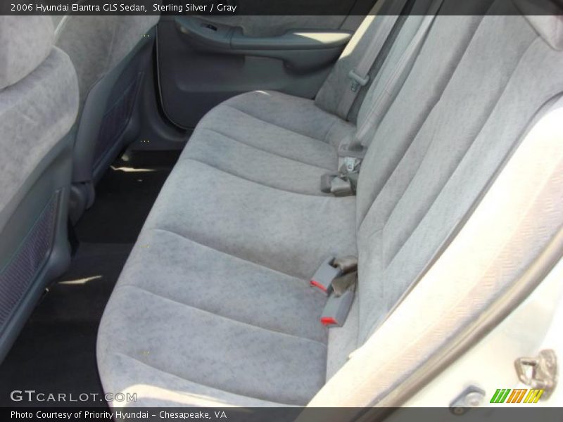 Sterling Silver / Gray 2006 Hyundai Elantra GLS Sedan