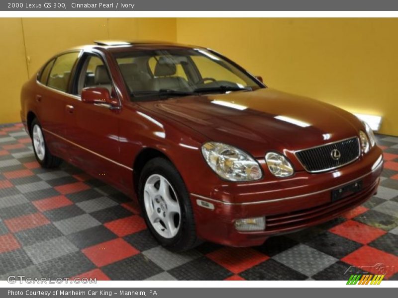 Cinnabar Pearl / Ivory 2000 Lexus GS 300