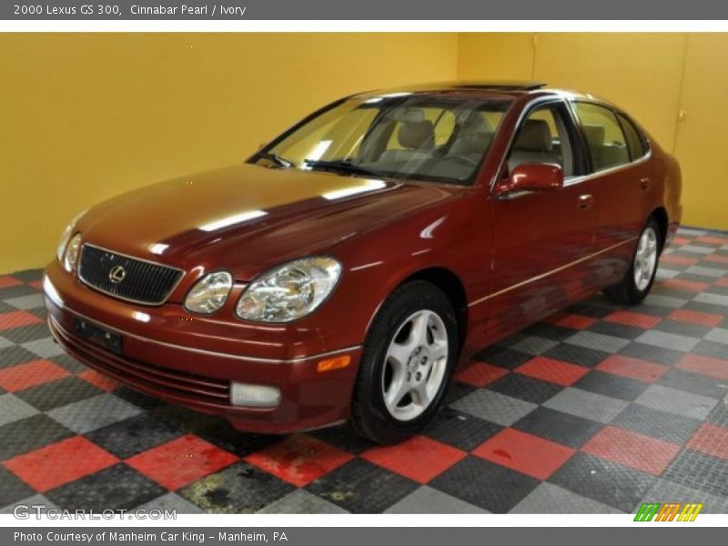 Cinnabar Pearl / Ivory 2000 Lexus GS 300