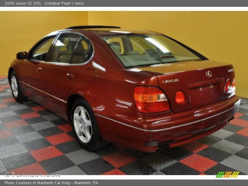 Cinnabar Pearl / Ivory 2000 Lexus GS 300