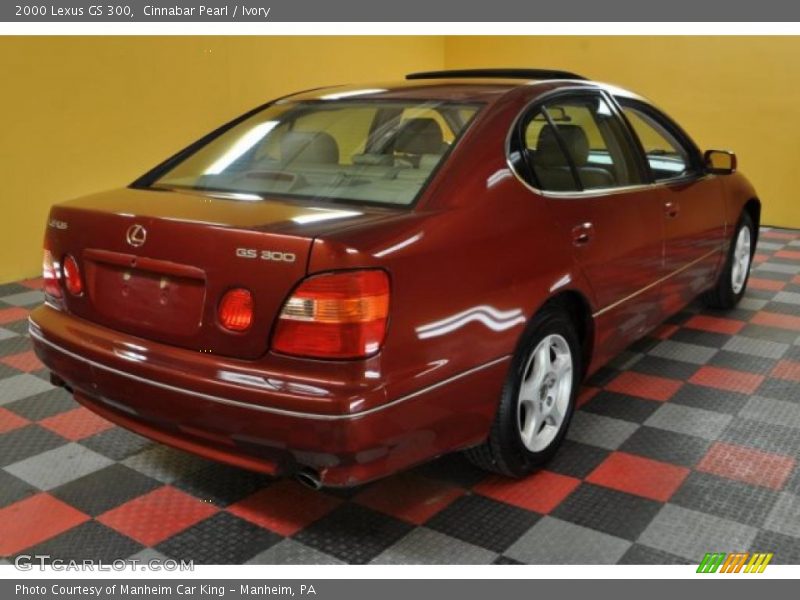 Cinnabar Pearl / Ivory 2000 Lexus GS 300