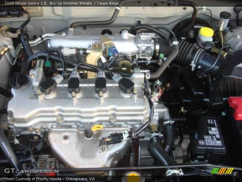 Bronze Shimmer Metallic / Taupe Beige 2006 Nissan Sentra 1.8