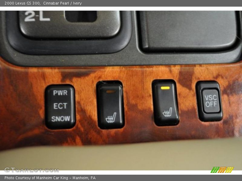 Cinnabar Pearl / Ivory 2000 Lexus GS 300