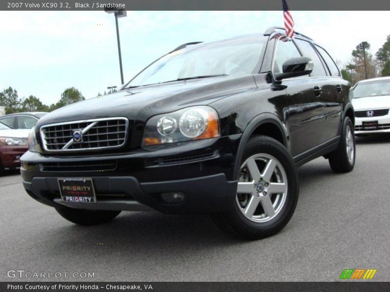 Black / Sandstone 2007 Volvo XC90 3.2