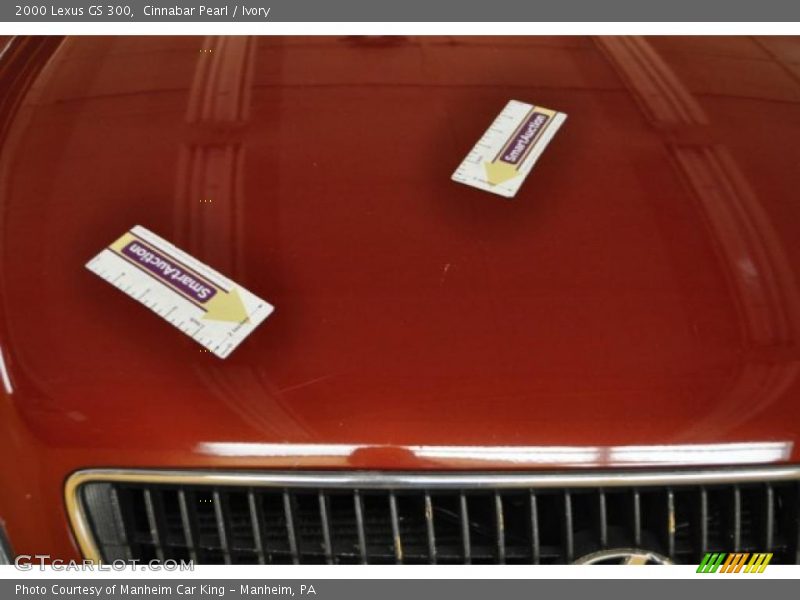 Cinnabar Pearl / Ivory 2000 Lexus GS 300