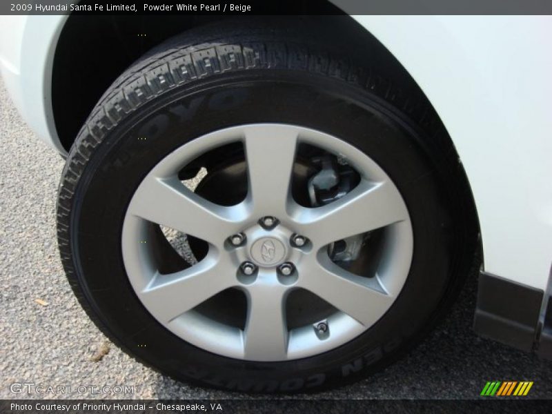  2009 Santa Fe Limited Wheel