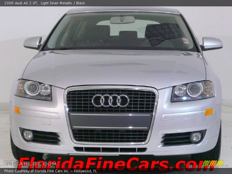Light Silver Metallic / Black 2006 Audi A3 2.0T