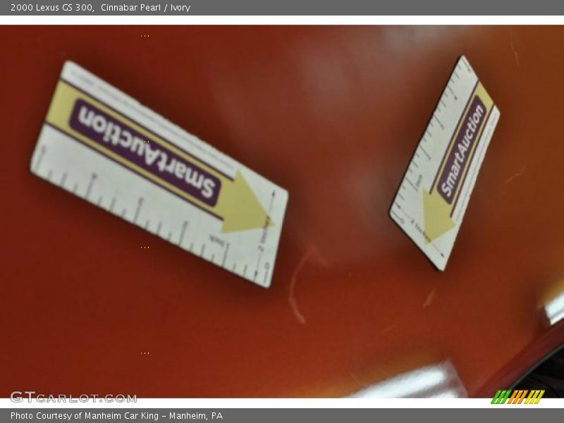 Cinnabar Pearl / Ivory 2000 Lexus GS 300