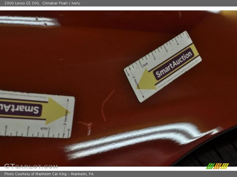 Cinnabar Pearl / Ivory 2000 Lexus GS 300
