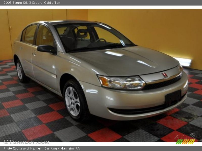 Gold / Tan 2003 Saturn ION 2 Sedan