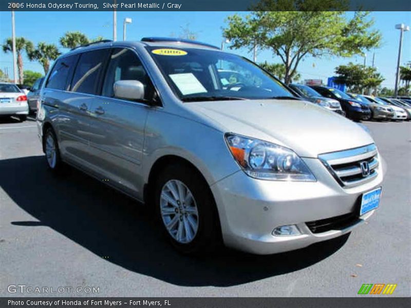 Silver Pearl Metallic / Gray 2006 Honda Odyssey Touring