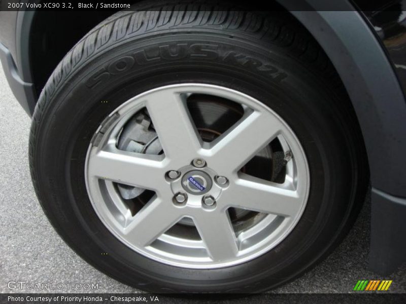 Black / Sandstone 2007 Volvo XC90 3.2
