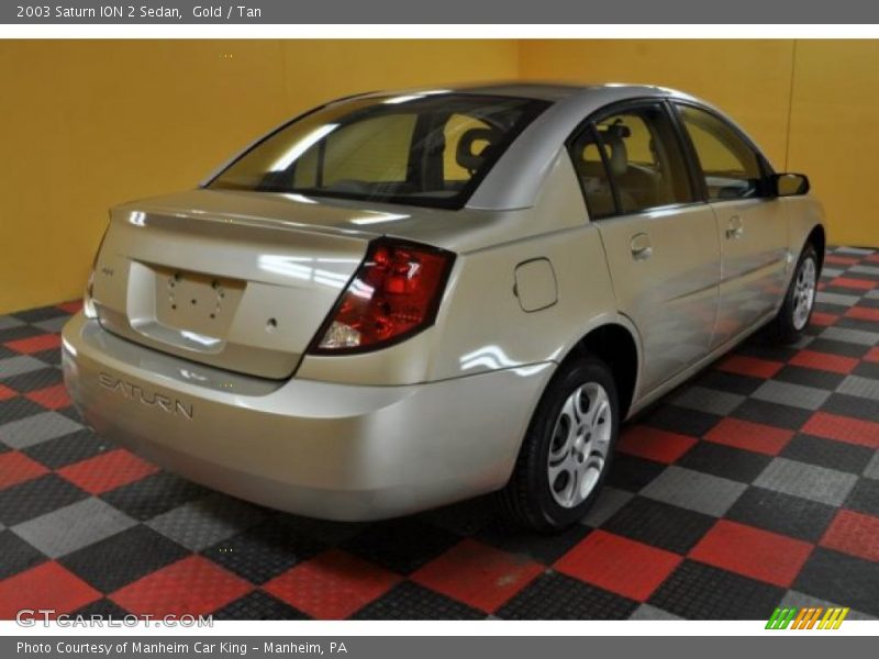 Gold / Tan 2003 Saturn ION 2 Sedan