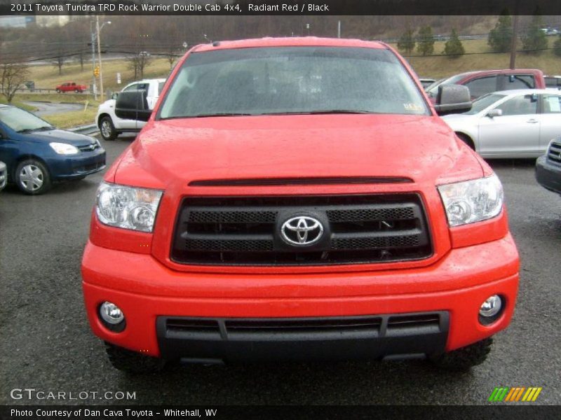 Radiant Red / Black 2011 Toyota Tundra TRD Rock Warrior Double Cab 4x4