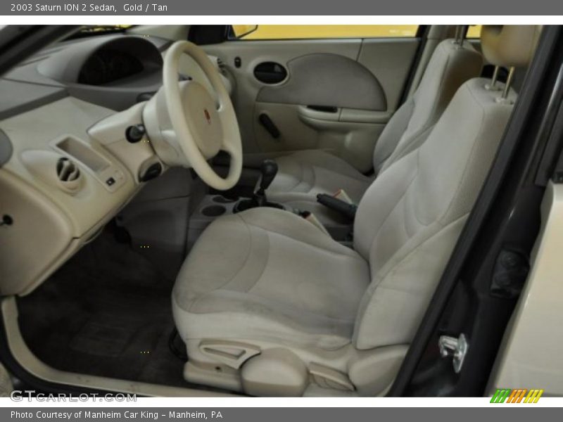  2003 ION 2 Sedan Tan Interior