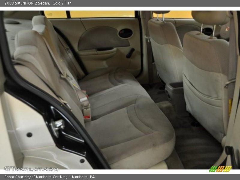  2003 ION 2 Sedan Tan Interior