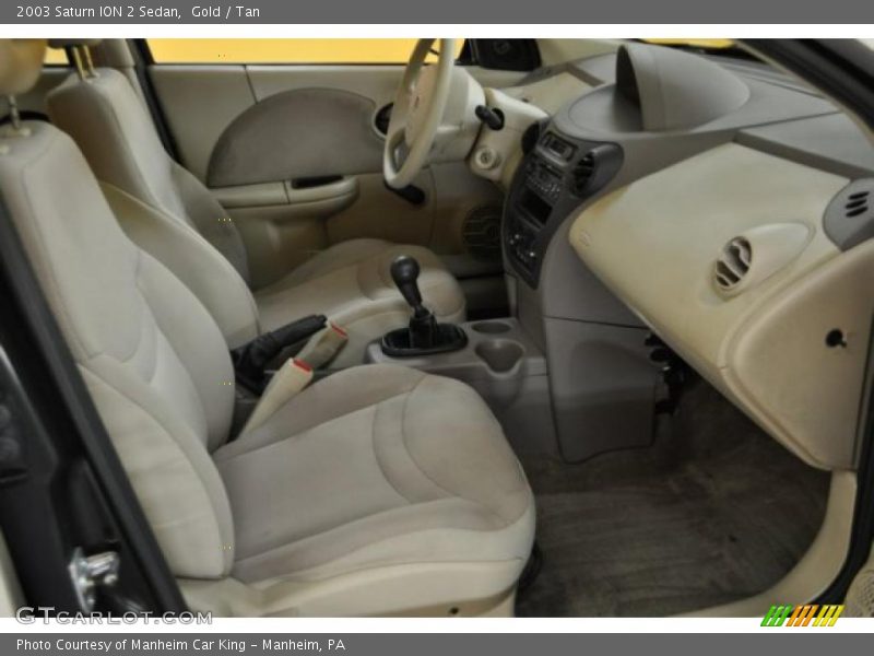  2003 ION 2 Sedan Tan Interior