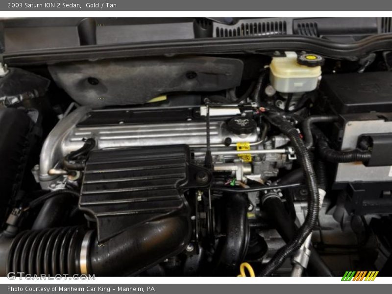  2003 ION 2 Sedan Engine - 2.2 Liter DOHC 16-Valve 4 Cylinder